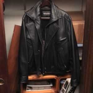 Full leather Motorcycle Jacket